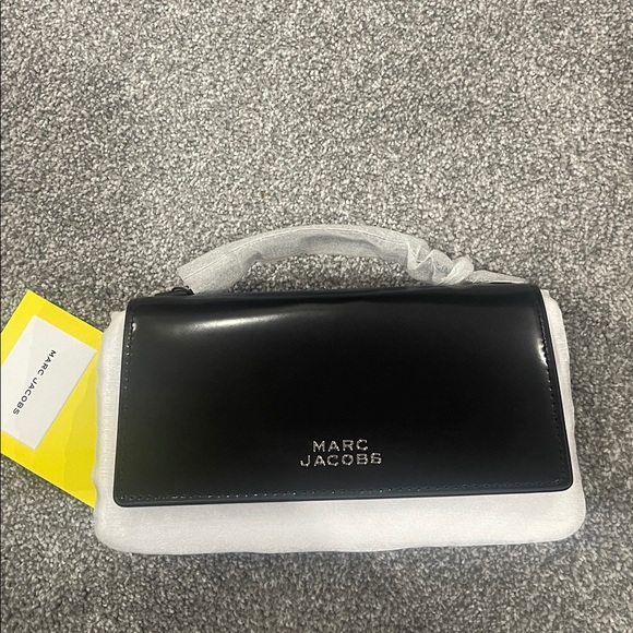 Marc Jacobs Black Leather Clutch